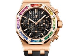 Audemars Piguet Royal Oak Offshore Lady 26236OR.YY.D002CA.01 (2025) - Zwart wijzerplaat 37mm Roségoud