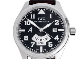 IWC Pilot Spitfire UTC IW326104 (2008) - Brown dial 44 mm Steel case