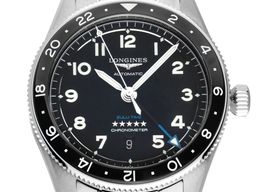 Longines Spirit L3.812.4.53.6 (2025) - Black dial 42 mm Steel case