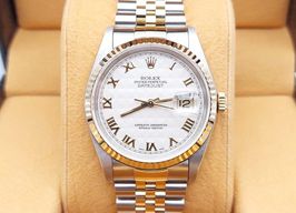 Rolex Datejust 36 16233 (1992) - White dial 36 mm Gold/Steel case