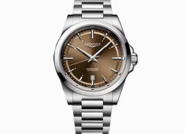 Longines Conquest L3.830.4.62.6 (2025) - Bruin wijzerplaat 41mm Staal