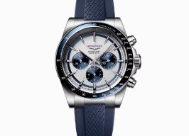 Longines Conquest L3.835.4.98.9 (2025) - Zilver wijzerplaat 42mm Staal