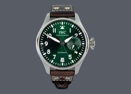 IWC Big Pilot IW501015 (2022) - Groen wijzerplaat 46mm Staal