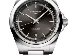 Longines Conquest L3.720.4.52.6 (2025) - Zwart wijzerplaat 38mm Staal