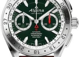 Alpina Alpiner AL-860GRS5AQ6 (2024) - Groen wijzerplaat 44mm Staal