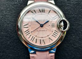 Cartier Ballon Bleu 33mm WSBB0031 (2024) - Roze wijzerplaat 33mm Staal