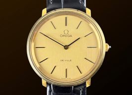 Omega De Ville 111.0107 (1974) - Gold dial 33 mm Gold/Steel case