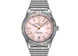 Breitling Chronomat 36 G10380BB1K1G1 (2024) - Roze wijzerplaat 36mm Staal