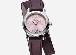 Chopard Happy Sport 278620-3004 (2025) - Roze wijzerplaat 25mm Staal