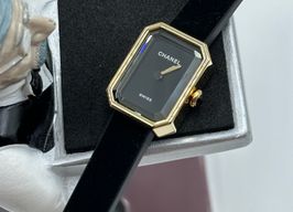 Chanel Première H6125 (2023) - Black dial 15 mm Yellow Gold case