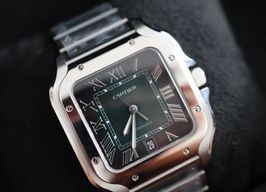 Cartier Santos WSSA0062 (2026) - Green dial 40 mm Steel case