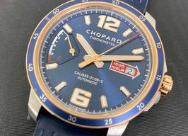 Chopard Mille Miglia 168566-6002 (2022) - Blauw wijzerplaat 43mm Goud/Staal