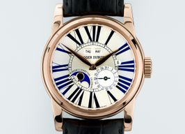 Roger Dubuis Hommage HO43 1439 5 3R 7A (Unknown (random serial)) - White dial 43 mm Rose Gold case