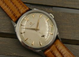 Omega Vintage ref. 2605 12 spider lugs cal 266 steel 36mm (1950) - Onbekend wijzerplaat 36mm Staal