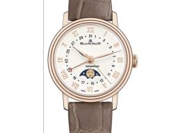 Blancpain Villeret 6106-3642-55A (2026) - Wit wijzerplaat 30mm Roségoud