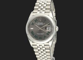 Rolex Datejust 36 126200 (2021) - Grey dial 36 mm Steel case