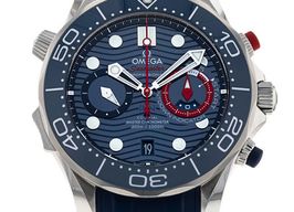Omega Seamaster Diver 300 M 210.30.44.51.03.002 (2025) - Blauw wijzerplaat 44mm Staal