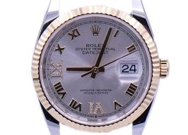 Rolex Datejust 36 126233 (2024) - Zilver wijzerplaat 36mm Staal