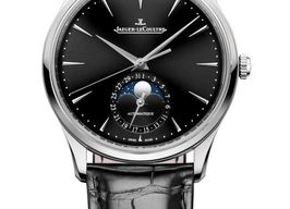 Jaeger-LeCoultre Master Ultra Thin Moon Q1368471 (2024) - Black dial 39 mm Steel case