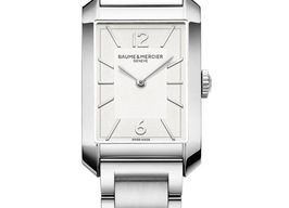 Baume & Mercier Hampton M0A10740 (2026) - Wit wijzerplaat 35mm Staal