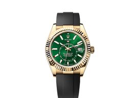Rolex Sky-Dweller 336238 (2025) - Zwart wijzerplaat 42mm Geelgoud