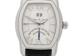 Maurice Lacroix Masterpiece MP6119SS00111E (2008) - Silver dial 39 mm Steel case