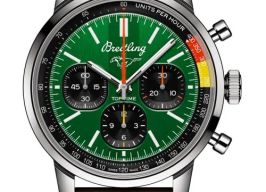 Breitling Top Time AB01762A1L1X1 (2026) - Green dial 41 mm Steel case