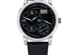 A. Lange & Söhne Lange 1 101.029 (2011) - Zwart wijzerplaat 39mm Witgoud