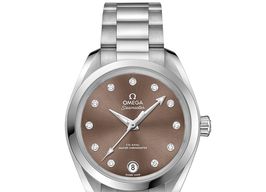 Omega Seamaster Aqua Terra 220.10.34.20.63.001 (2024) - Brown dial 34 mm Steel case