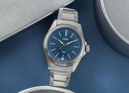 Oris Big Crown ProPilot 01 400 7778 7155-07 7 20 01TLC (Unknown (random serial)) - Blue dial 39 mm Titanium case