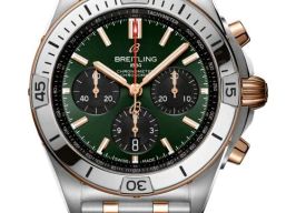 Breitling Chronomat 42 UB0134131L1U1 (2026) - Groen wijzerplaat 43mm Goud/Staal