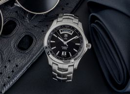 TAG Heuer Link Calibre 5 WJF2010.BA0592 (2005) - Black dial 42 mm Steel case