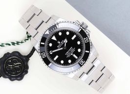 Rolex Submariner No Date 124060 (2024) - Zwart wijzerplaat 41mm Staal