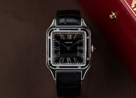 Cartier Santos Dumont WSSA0046 (2023) - Black dial 44 mm Steel case