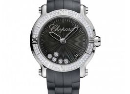 Chopard Happy Sport 278551-3004 (2023) - Zwart wijzerplaat 36mm Staal