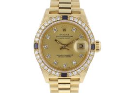 Rolex Lady-Datejust 69088 (1994) - Champagne dial 26 mm Yellow Gold case