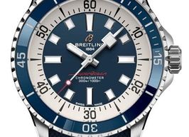 Breitling Superocean 42 A17375E71C1S1 (2026) - Blauw wijzerplaat 42mm Staal