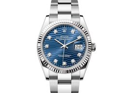 Rolex Datejust 36 126234-0058 (2024) - Blue dial 36 mm Steel case
