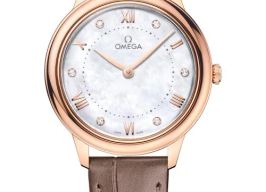 Omega De Ville 434.53.30.60.55.001 (2026) - Wit wijzerplaat 30mm Roségoud