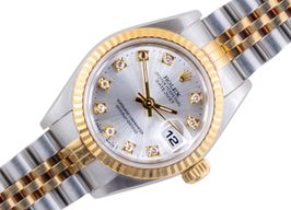 Rolex Lady-Datejust 69173 (2003) - Silver dial 26 mm Gold/Steel case