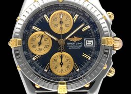 Breitling Chronomat B13050.1 (1999) - Blue dial 39 mm Gold/Steel case