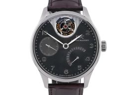 IWC Portuguese Tourbillon IW504207 (Unknown (random serial)) - Grey dial 44 mm White Gold case