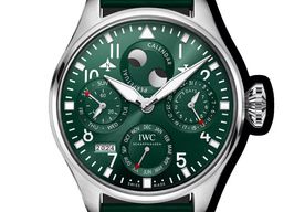 IWC Big Pilot IW503608 (2024) - Groen wijzerplaat 46mm Staal