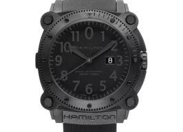 Hamilton Khaki Navy BeLOWZERO H78585333 (2025) - Zwart wijzerplaat 46mm Staal