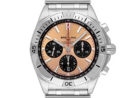 Breitling Chronomat 42 AB0134101K1A1 (2023) - Rood wijzerplaat 42mm Staal