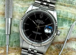 Rolex Datejust 36 16234 (1997) - Black dial 36 mm Steel case