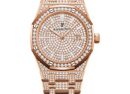 Audemars Piguet Royal Oak Lady 67652OR.ZZ.1265OR.01 (2025) - Diamant wijzerplaat 33mm Roségoud