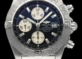 Breitling Galactic A13364 (2012) - Black dial 44 mm Steel case