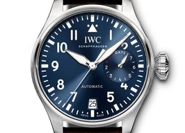 IWC Big Pilot IW501002 (2023) - Blauw wijzerplaat 46mm Staal