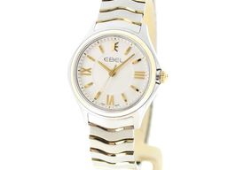 Ebel Wave 1216375 (Unknown (random serial)) - White dial 30 mm Gold/Steel case
